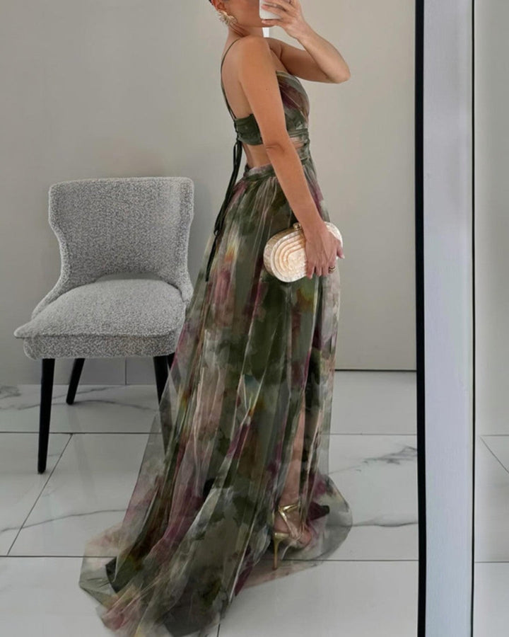 Luna | Romantisches Maxikleid für Sommer mit Blumenprint 8