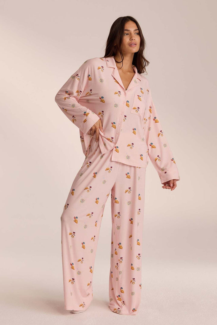Luna | Verspielt Komfortables Pyjama Set Damen für Gemütliche Morgenstunden 2