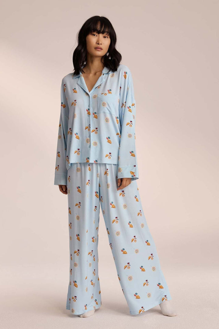 Luna | Verspielt Komfortables Pyjama Set Damen für Gemütliche Morgenstunden 5
