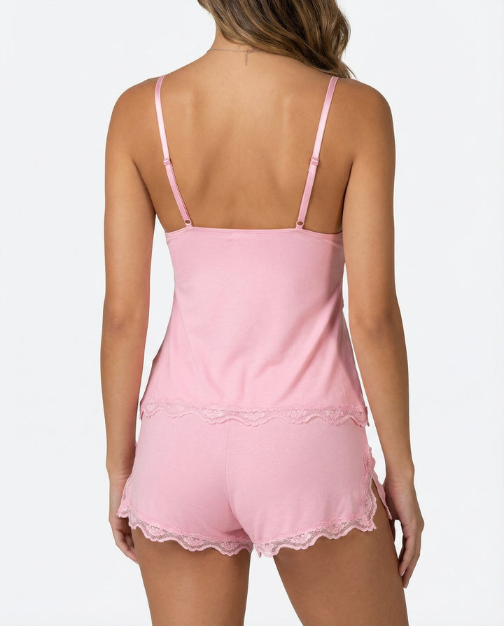 Luna | Zartes Spitzen-Camisole und Shorts Set 3