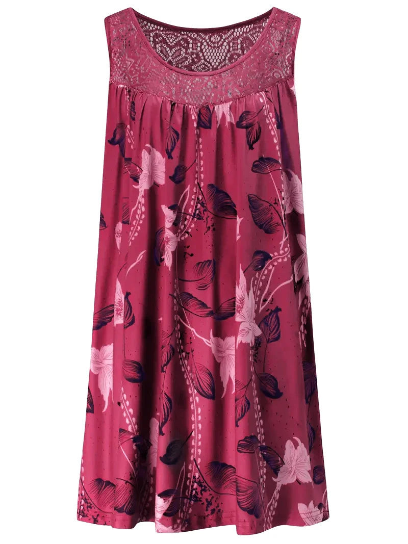 Lunara | Elegantes Maxikleid Sommer mit Spitze für Damen – Ideal als Hochzeitsgast-Outfit 10
