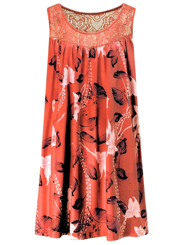 Lunara | Elegantes Maxikleid Sommer mit Spitze für Damen – Ideal als Hochzeitsgast-Outfit 11