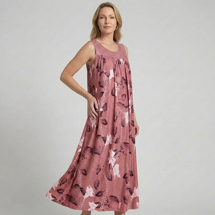 Lunara | Elegantes Maxikleid Sommer mit Spitze für Damen – Ideal als Hochzeitsgast-Outfit 5