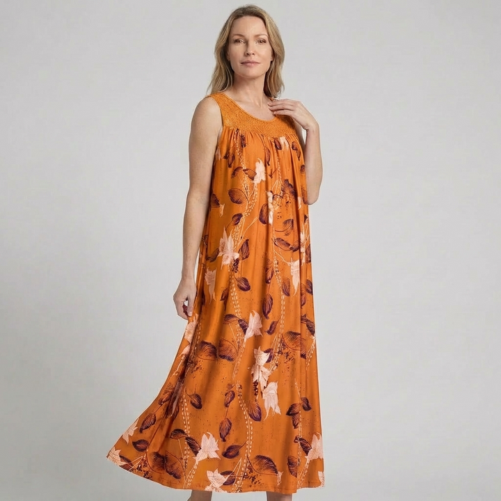 Lunara | Elegantes Maxikleid Sommer mit Spitze für Damen – Ideal als Hochzeitsgast-Outfit 6