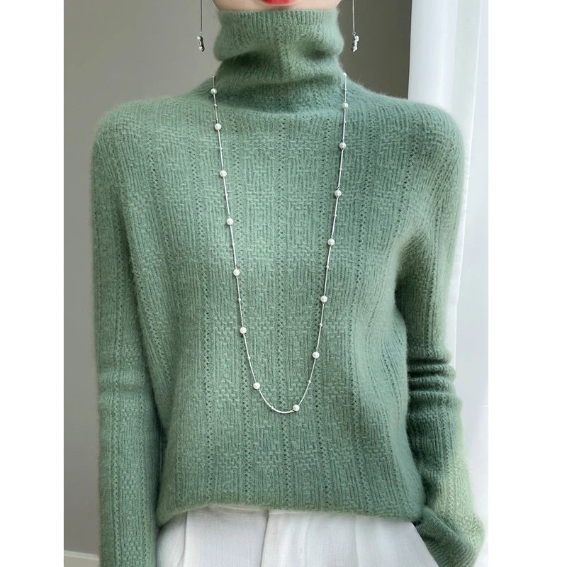 Lydia - Kurzarm Pullover mit V-Ausschnitt für Frauen