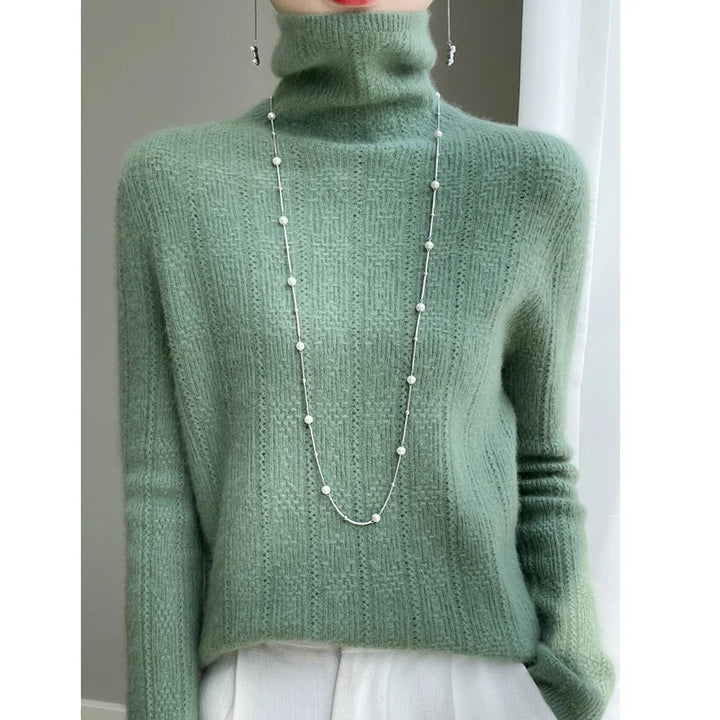 Lydia - Kurzarm Pullover mit V-Ausschnitt für Frauen
