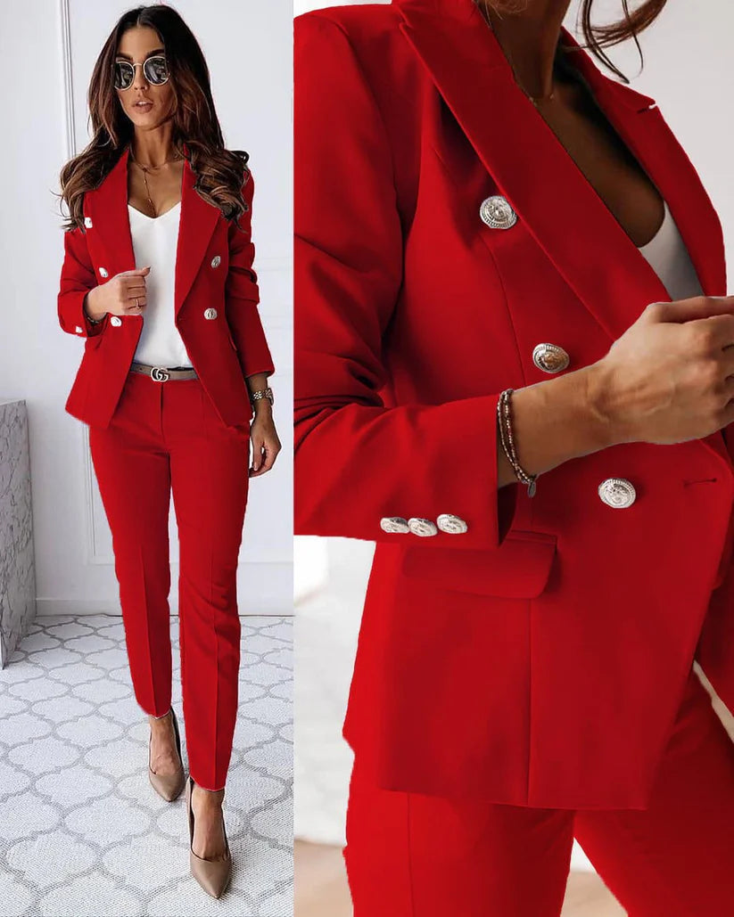 Katja | Elegantes Damen-Blazer-Set für den Business-Look