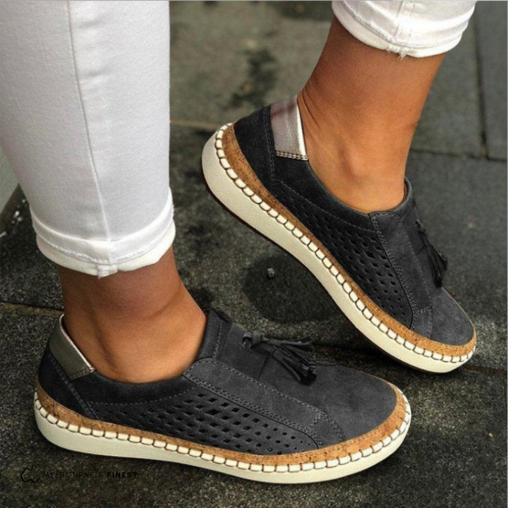 Lilian | Damen Slip-On Plattform Gehschuhe