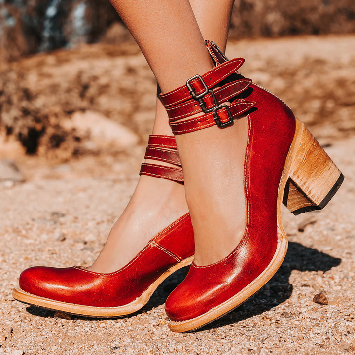 Leonie | Elegante Lederpumps mit sicherem Sitz