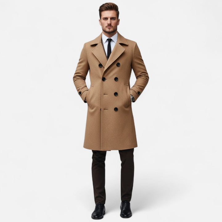Mailand | Langer Herrenmantel – elegant, warm, zeitlos 1