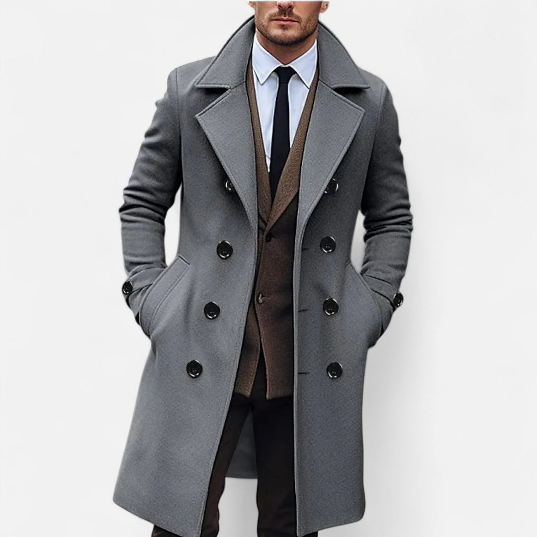 Mailand | Langer Herrenmantel – elegant, warm, zeitlos 3