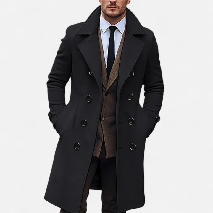 Mailand | Langer Herrenmantel – elegant, warm, zeitlos 4