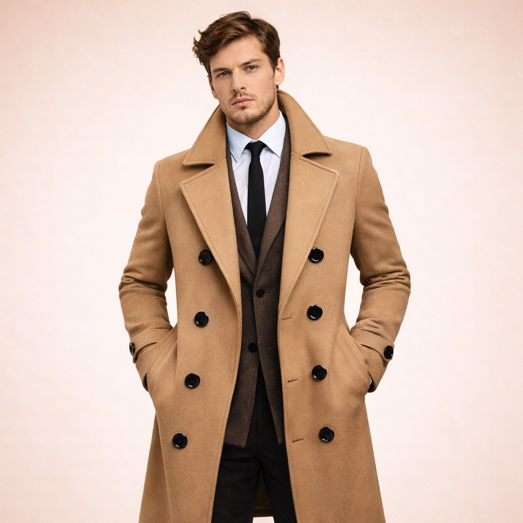 Mailand | Langer Herrenmantel – elegant, warm, zeitlos 5