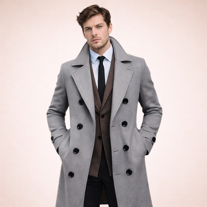 Mailand | Langer Herrenmantel – elegant, warm, zeitlos 6