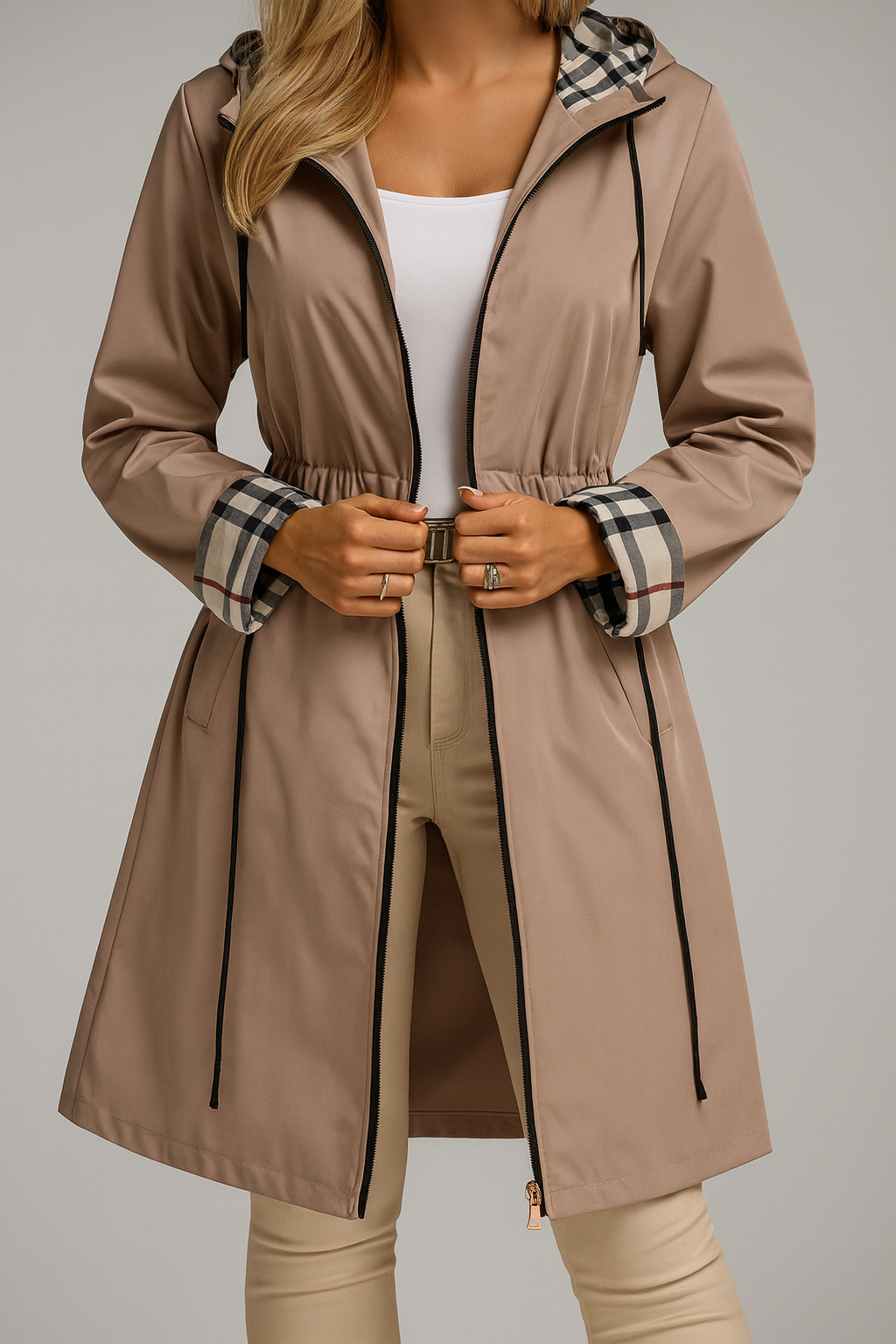 Mantel Damen | Zip-Verschluss & Geborgen Warm