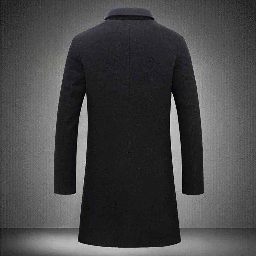 Mantel Herren | Langer Wintermantel | Eleganter Look & Wärmender Komfort