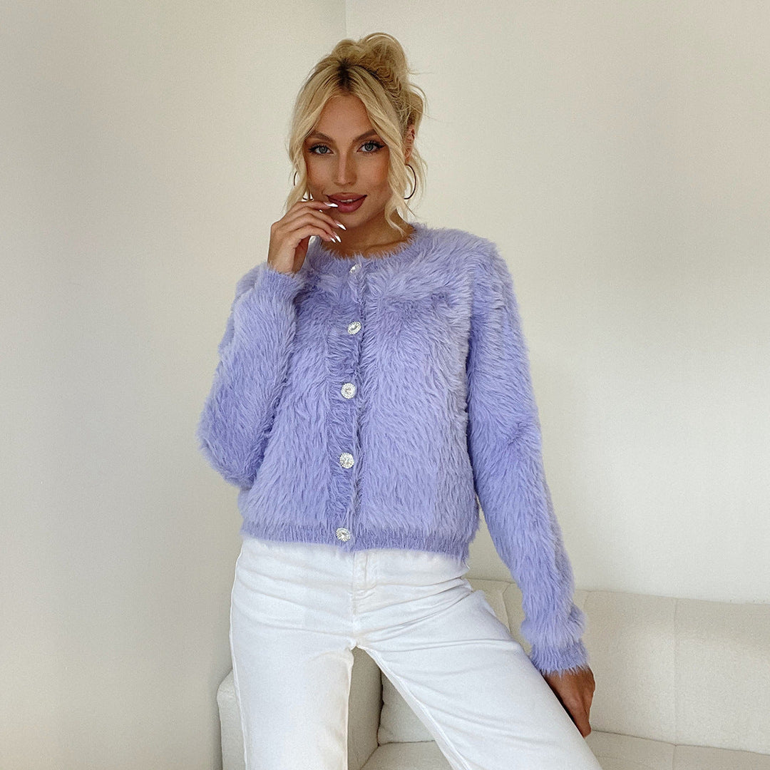 Marlissa - Schicke Damen Strickjacke mit langen Ärmeln