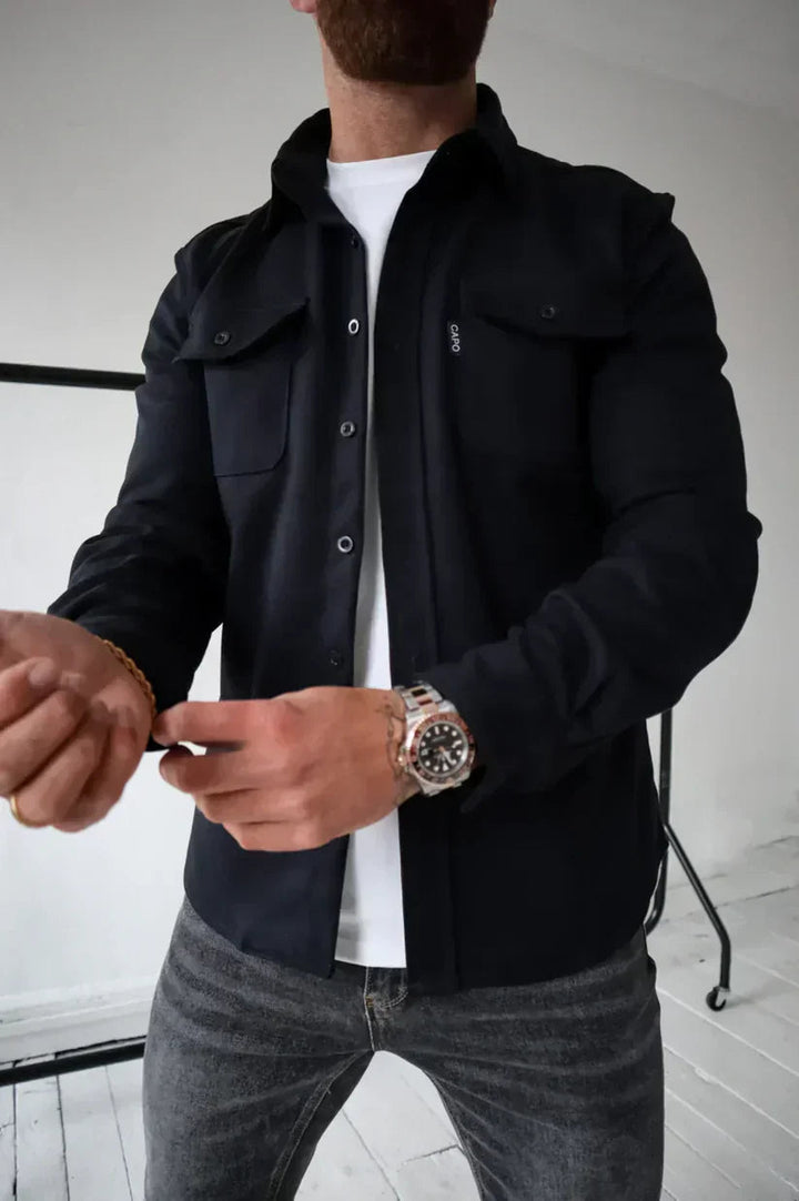 Eric | Atmungsaktives und bequemes Baumwoll Overshirt