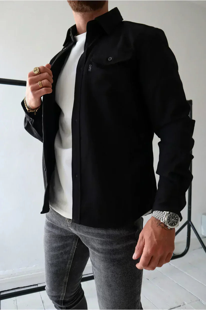 Eric | Atmungsaktives und bequemes Baumwoll Overshirt