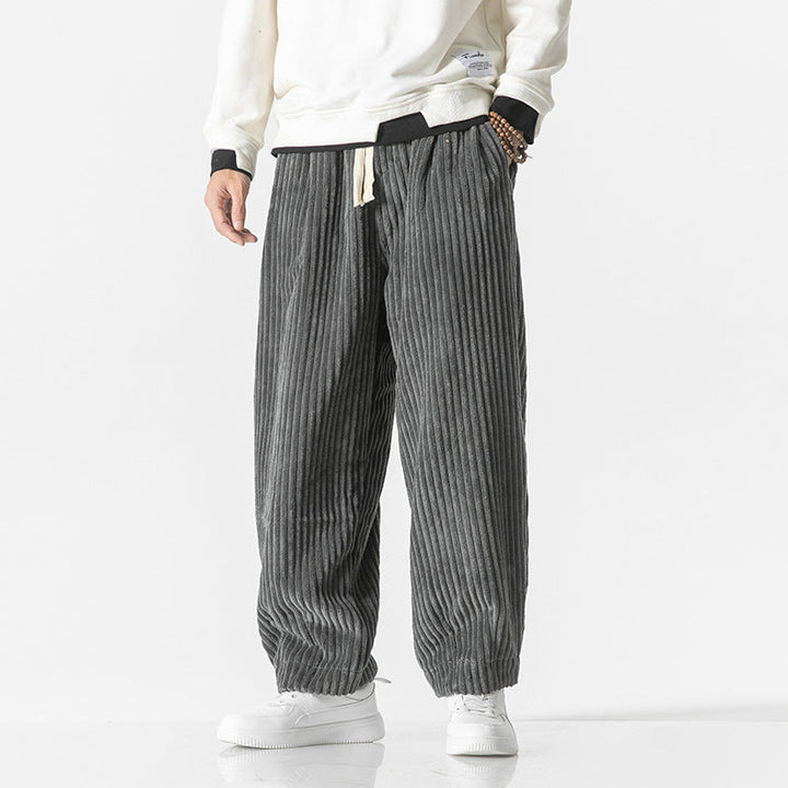 Masaaki | Cordhose Bequeme Eleganz mit Elastischem Bund und Seitentaschen
