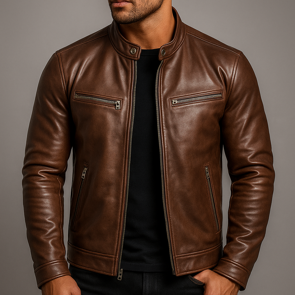 Phillipp | Stilvolle und Vintage Lederjacke