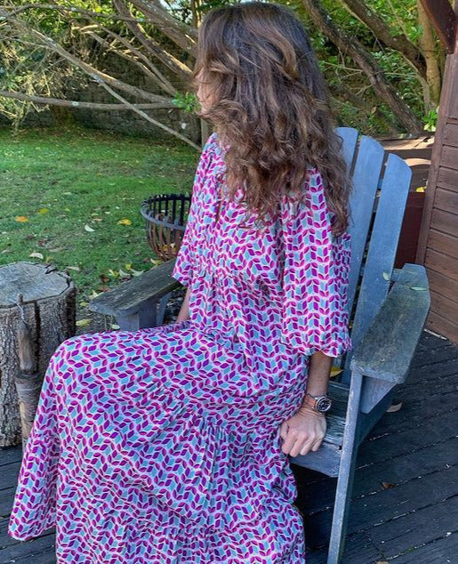 Maxi Kleid Damen | Boho-Design & Fließende Eleganz