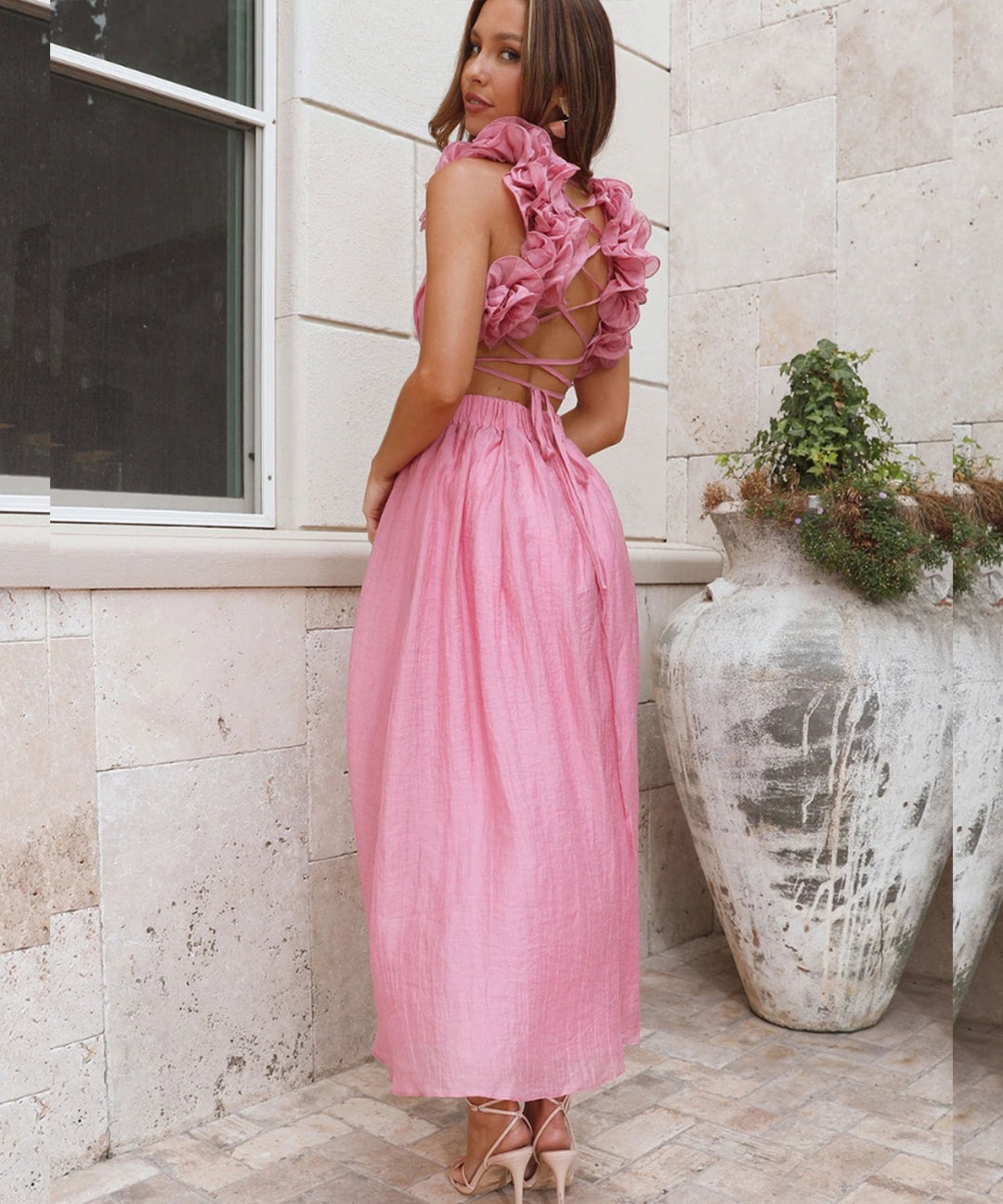 Maxi Kleid Zalya Rosa