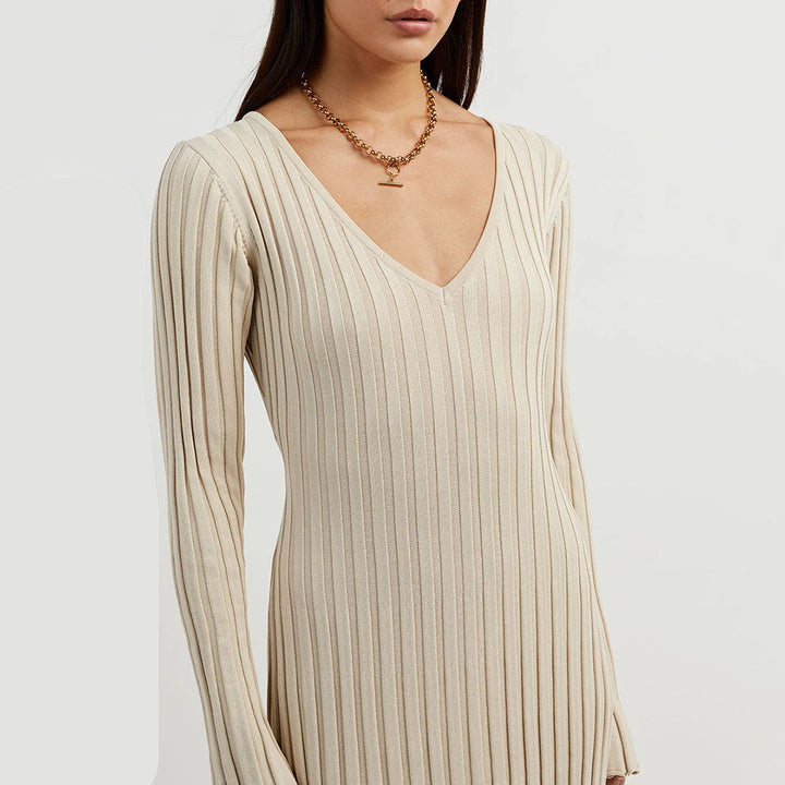 Maxikleid aus Strick
