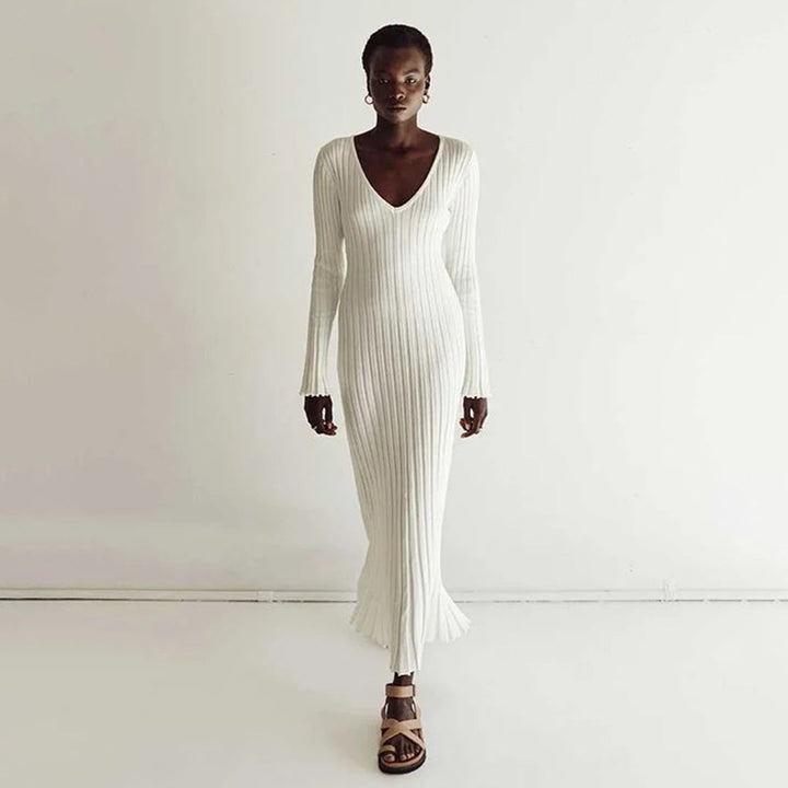Maxikleid aus Strick