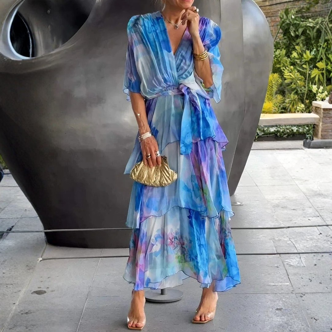 Livia | Elegantes Chiffon-Abendkleid für zeitlose Auftritte