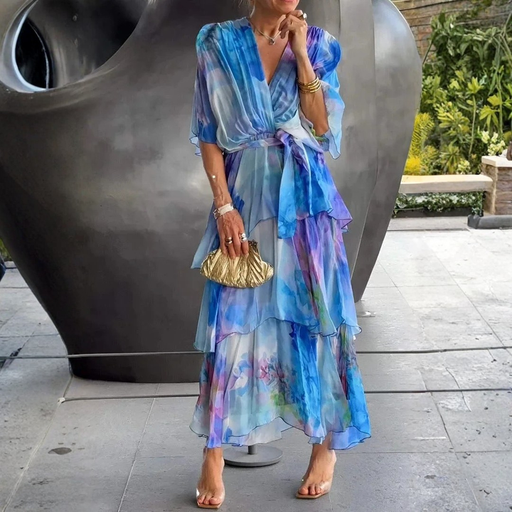 Livia | Elegantes Chiffon-Abendkleid für zeitlose Auftritte