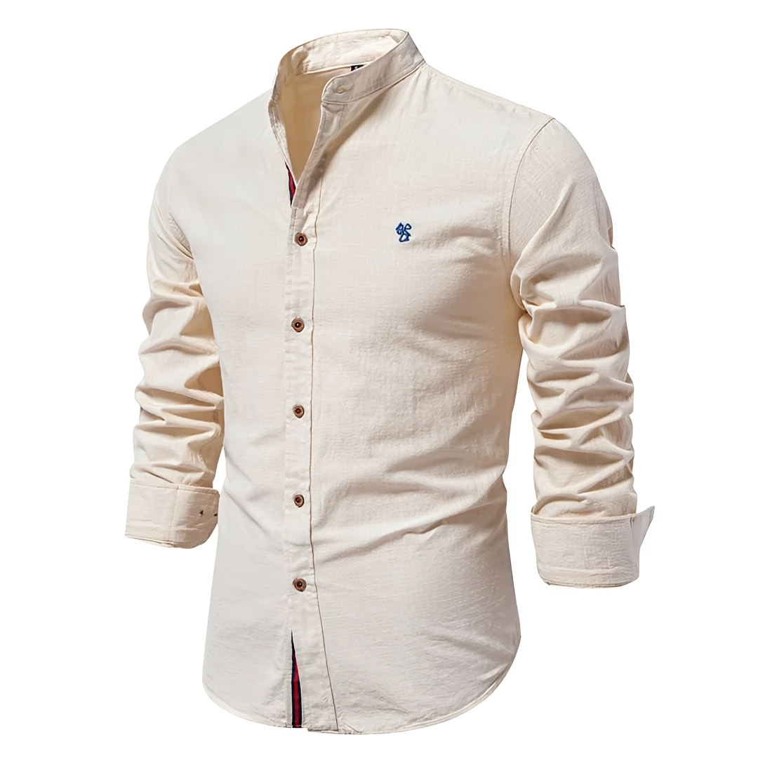 Koven - Herren-Langarmshirt im klassischen Stil