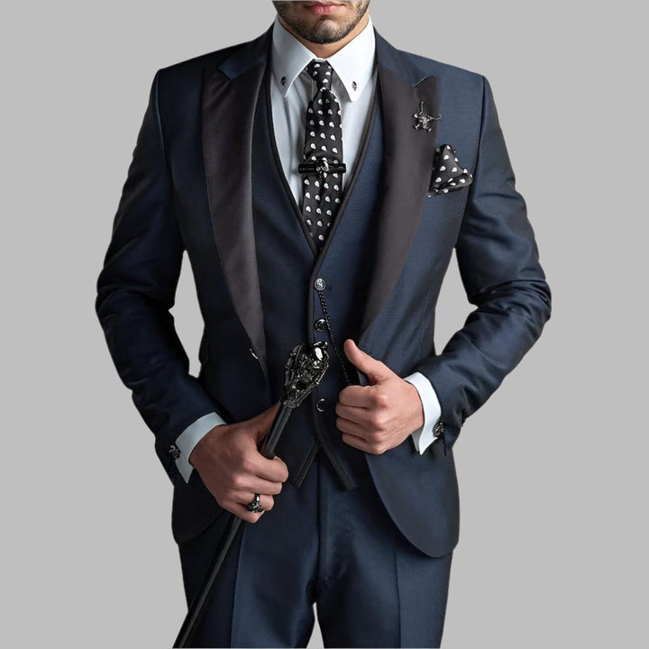Daniel | Herren Luxuriöser Dreiteiliger Hochzeitsanzug-Set