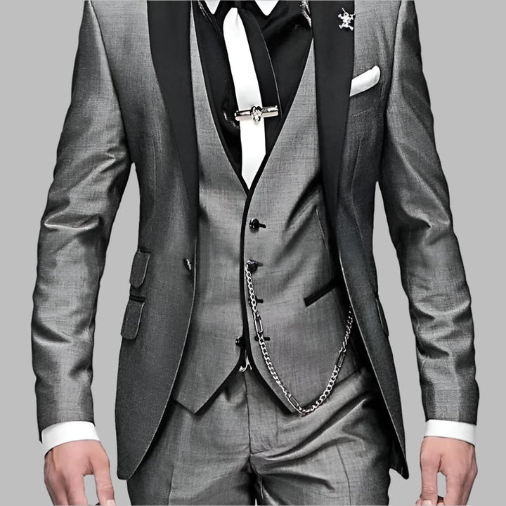 Daniel | Herren Luxuriöser Dreiteiliger Hochzeitsanzug-Set