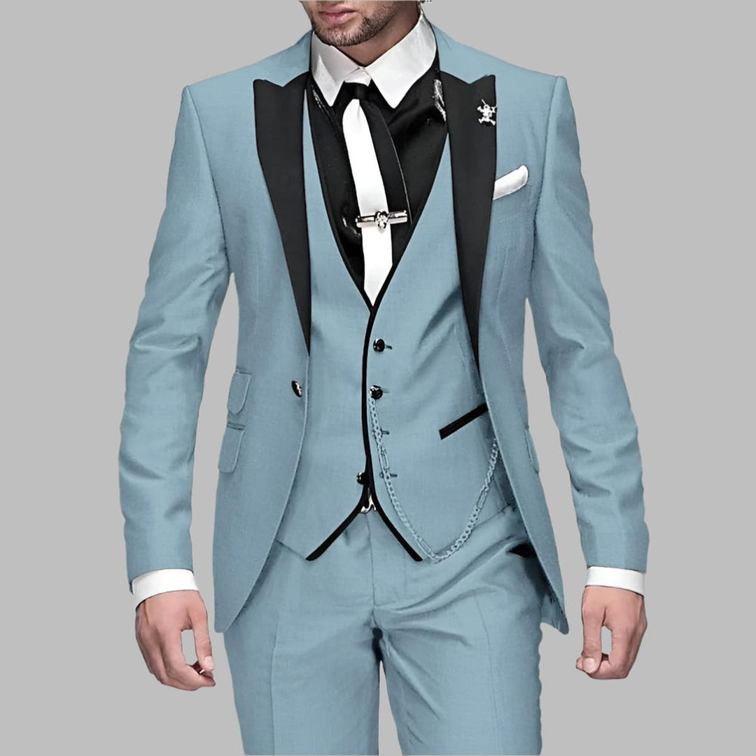 Daniel | Herren Luxuriöser Dreiteiliger Hochzeitsanzug-Set