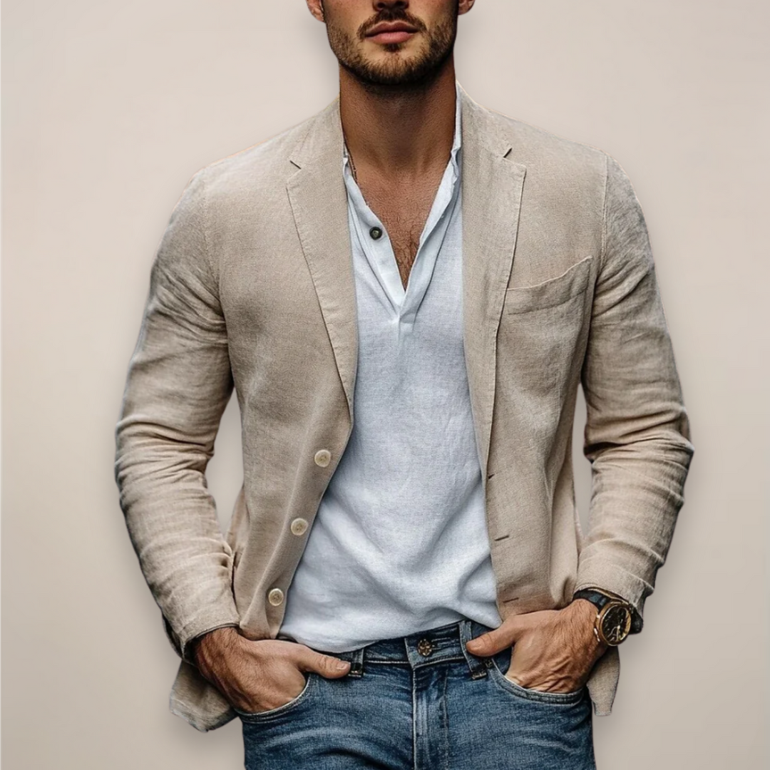 Lutz | Herren Casual Blazer Sommerstil Modern