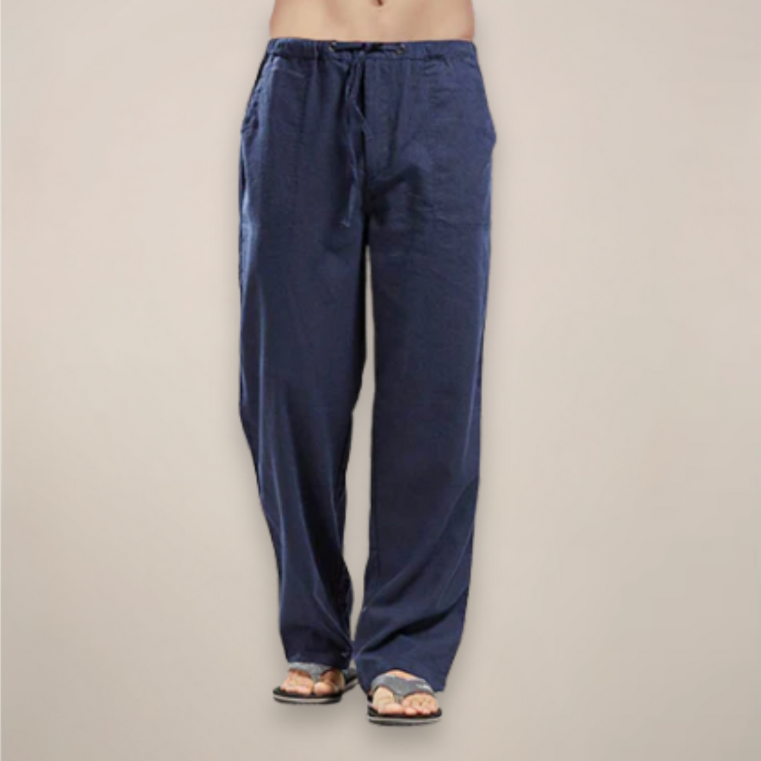 Matthias | Herren Relaxed Fit Hose mit Kordelzug Casual