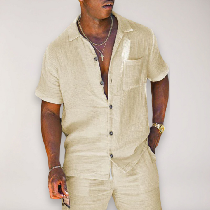 Julian | Herren Zweiteiliges Lässiges Sommer-Set