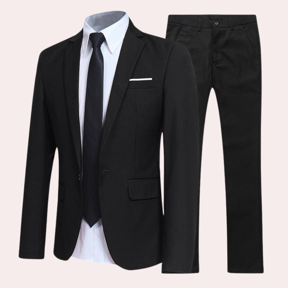 Jan | Herren Frühlings Zweiknopf Anzug Set