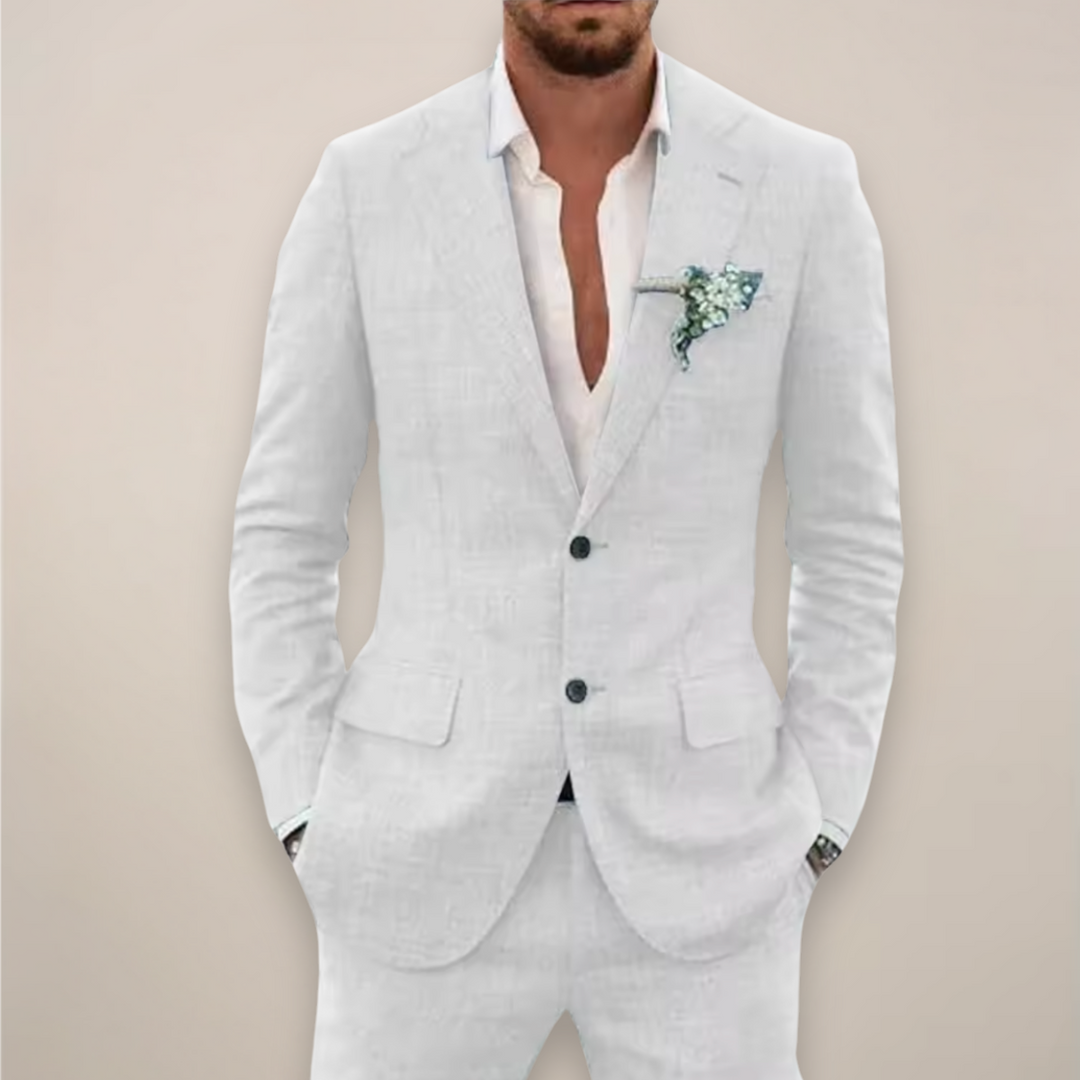 Karl | Herren Frühlings Slim-Fit Anzug Set