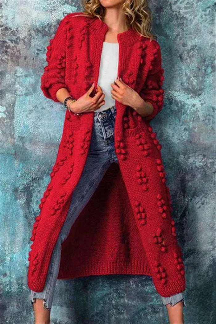 Merel | Bequeme, lange Strickjacke 1