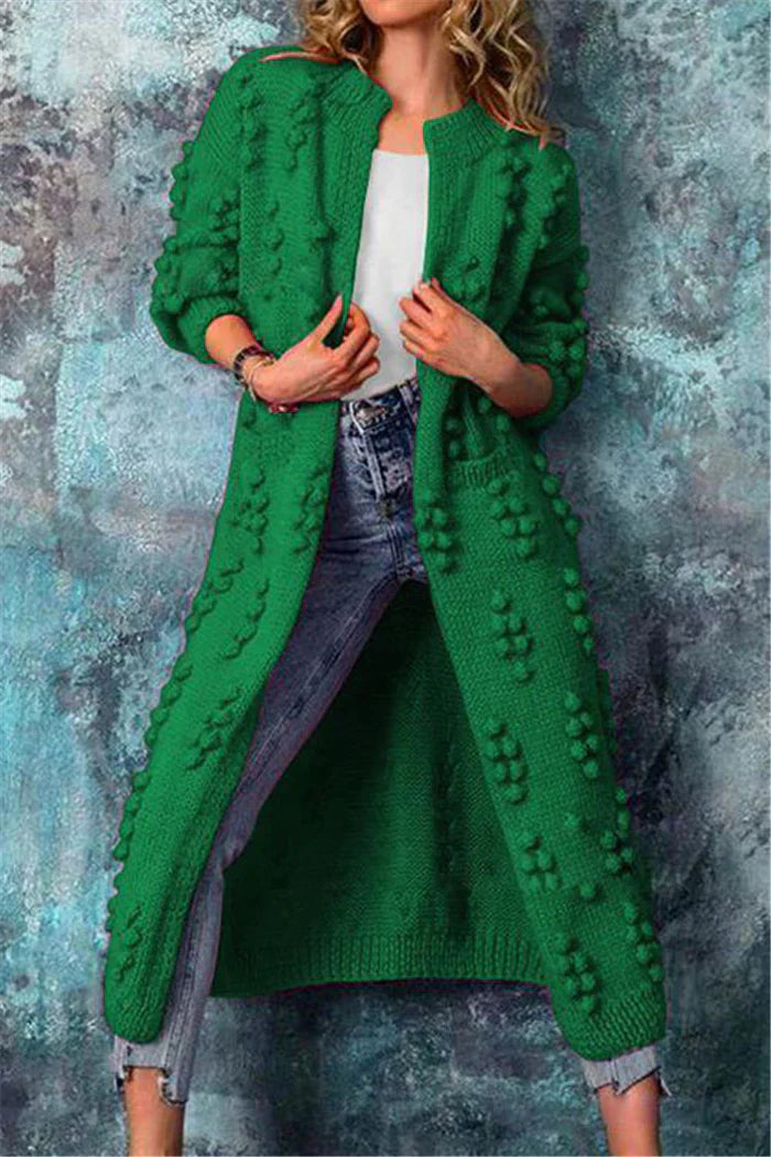 Merel | Bequeme, lange Strickjacke 2