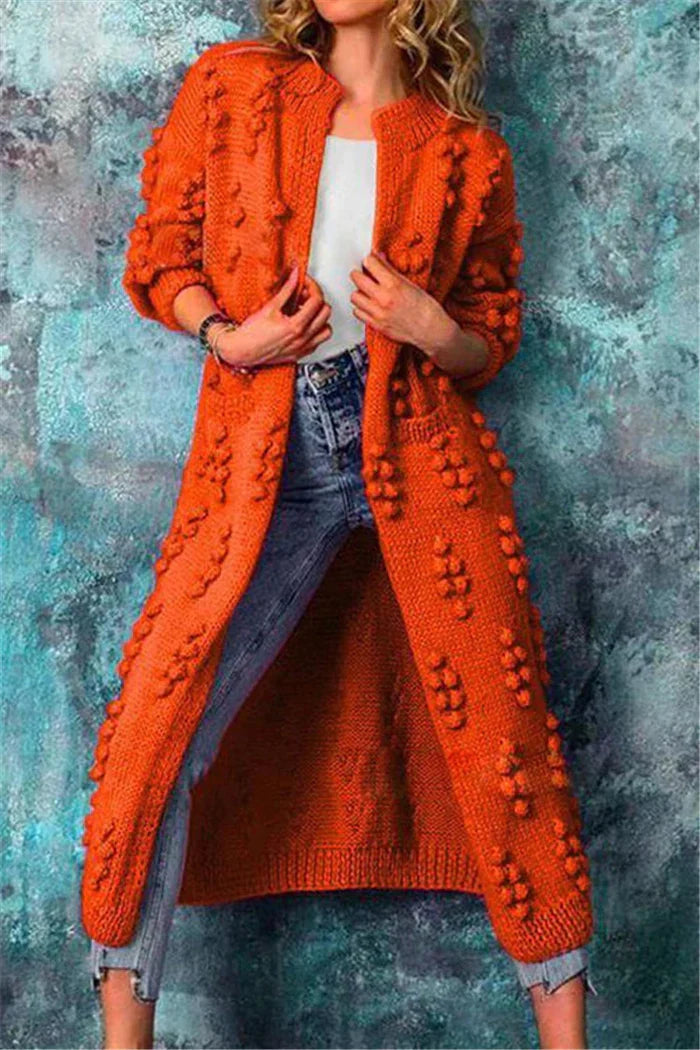 Merel | Bequeme, lange Strickjacke 4