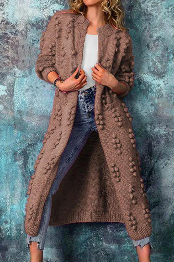Merel | Bequeme, lange Strickjacke 5
