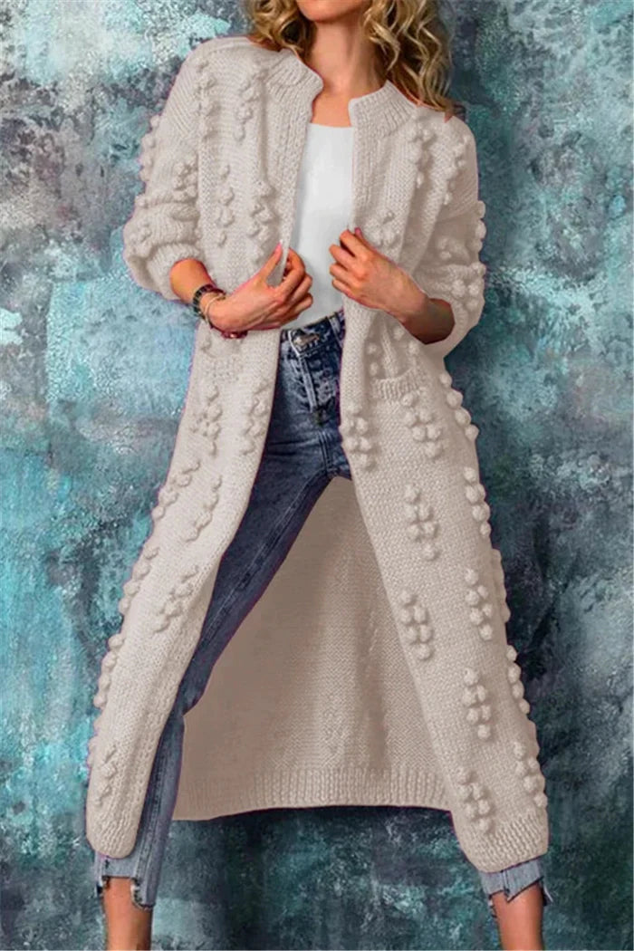 Merel | Bequeme, lange Strickjacke 6