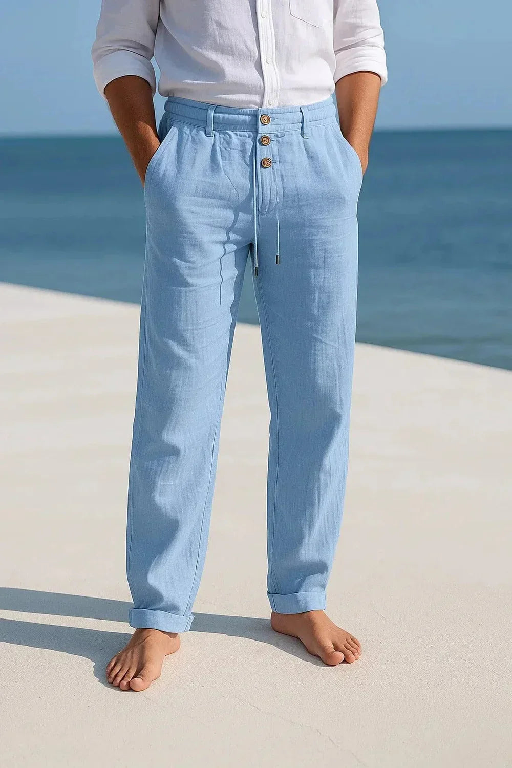 Matteo | Leichte Sommer-Baumwollhose
