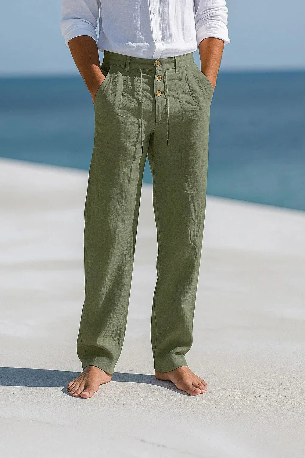 Matteo | Leichte Sommer-Baumwollhose