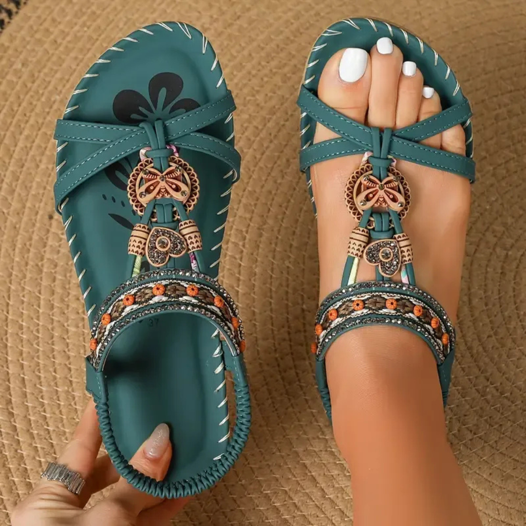 Mila | Bequeme & flexible Sommersandalen 0