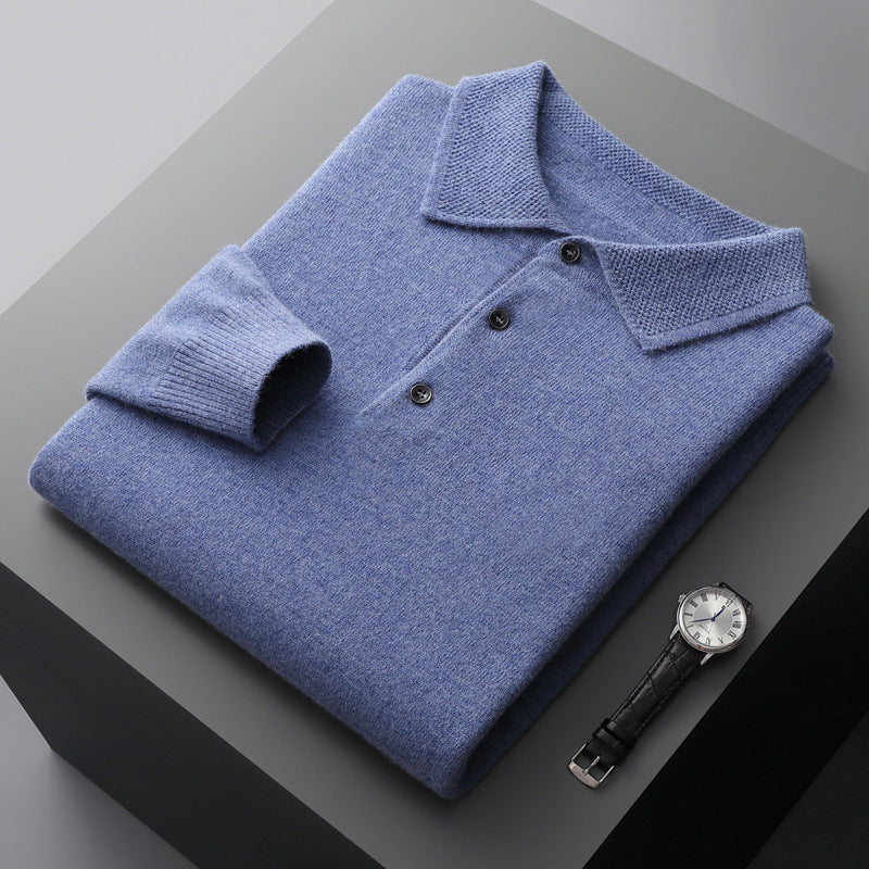 Dennis | Elegantes und modernes Langarm-Poloshirt
