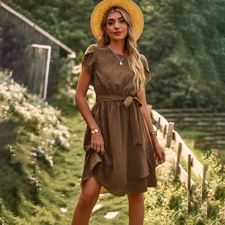 Aurellia - Bequemes Blumenkleid für Frauen